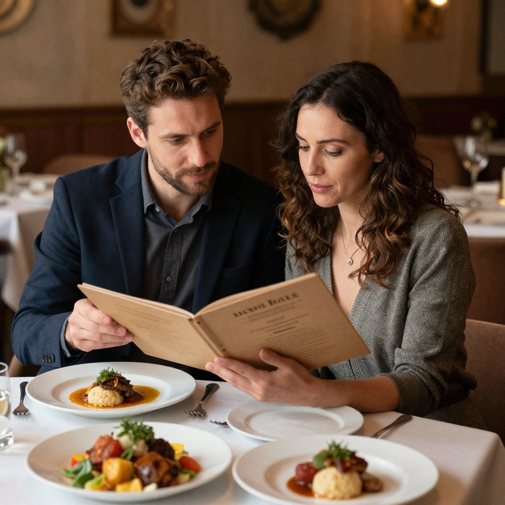 Vocabulário de Comida e Restaurante em Tcheco para Casais
