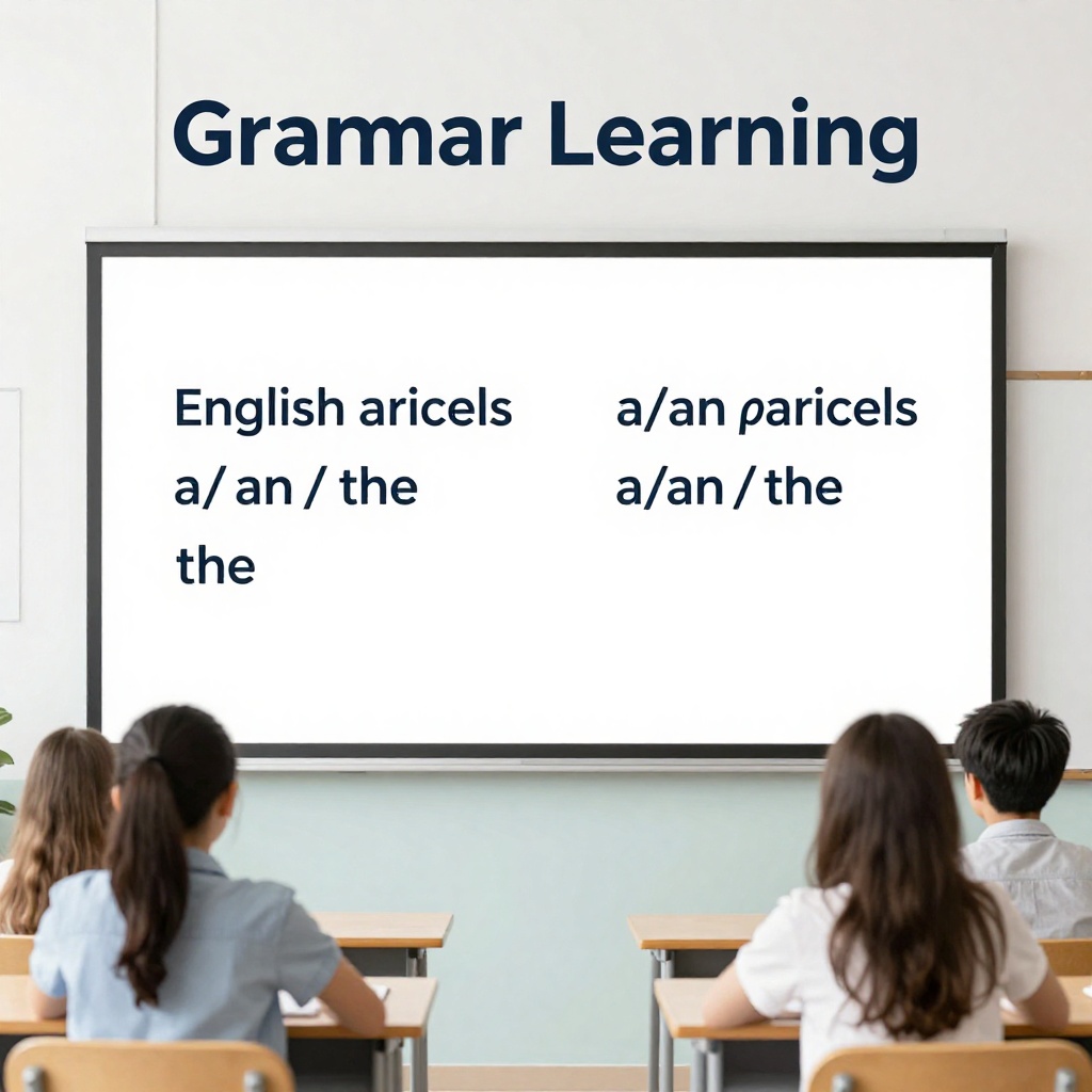Les articles anglais : a, an et the expliqués