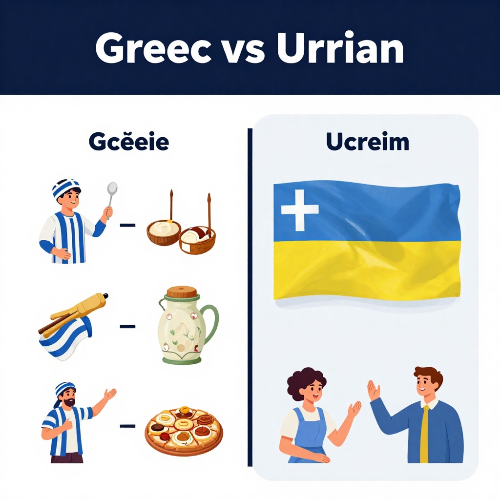 Грецька vs. Українська: Ключові відмінності