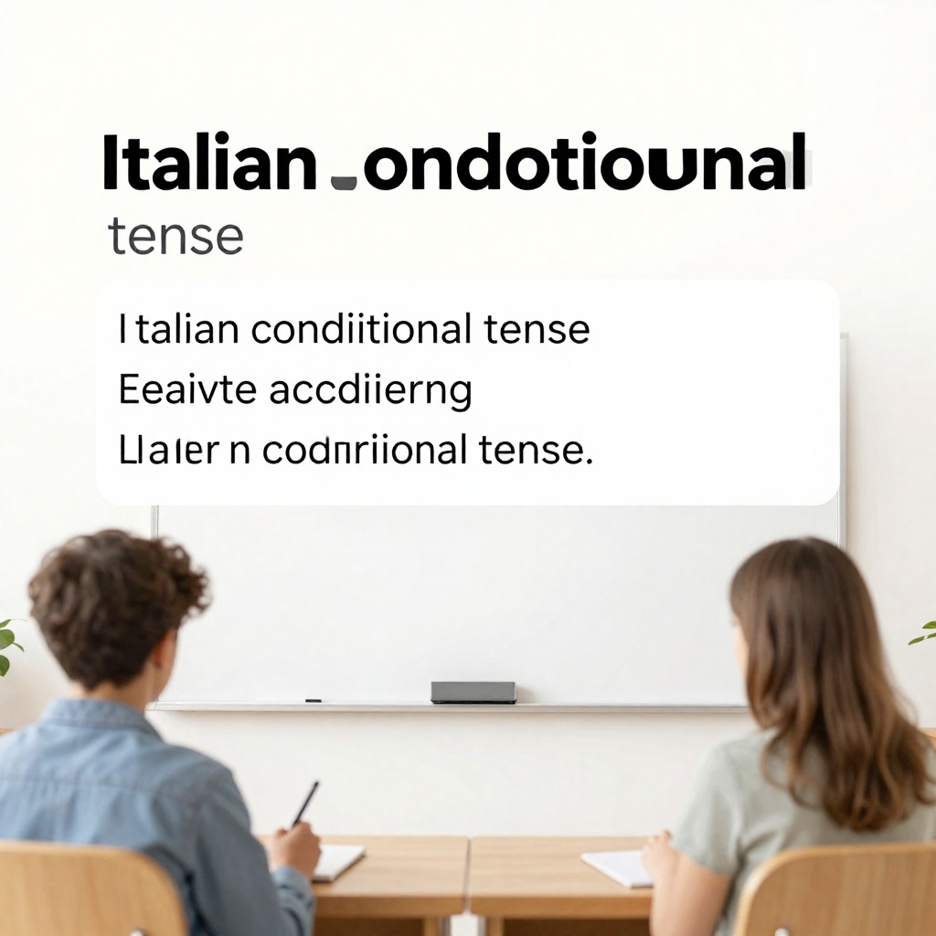El Condicional Italiano Explicado