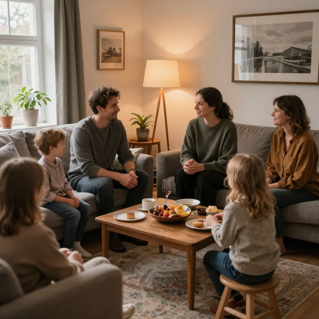 Spotkanie z dunska rodzina partnera