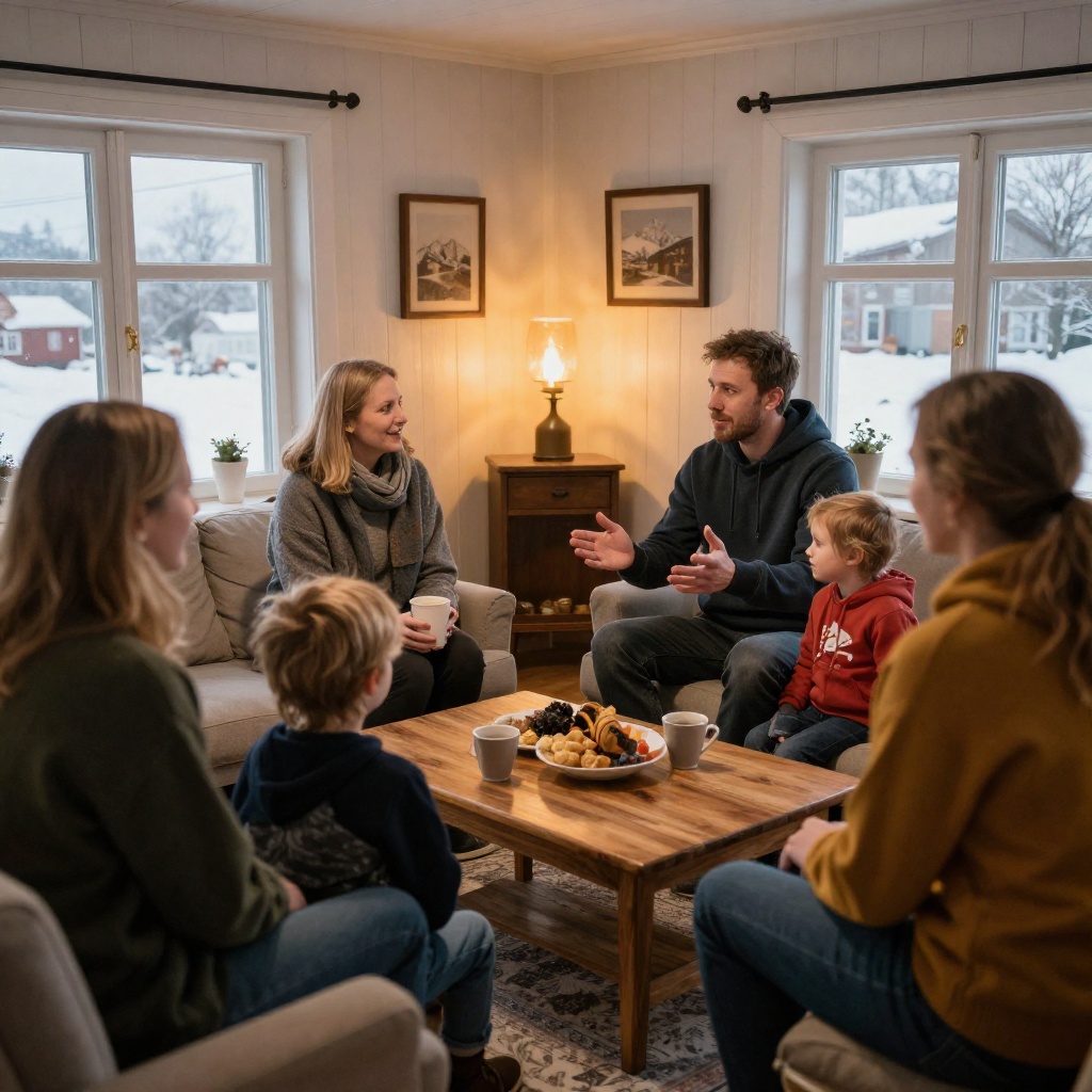 Знакомство с семьёй норвежского партнёра