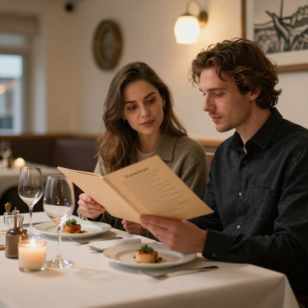 Vocabulário de Comida e Restaurante em Norueguês para Casais