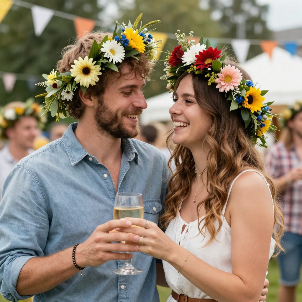 Fêtes et celebrations suedoises pour les couples