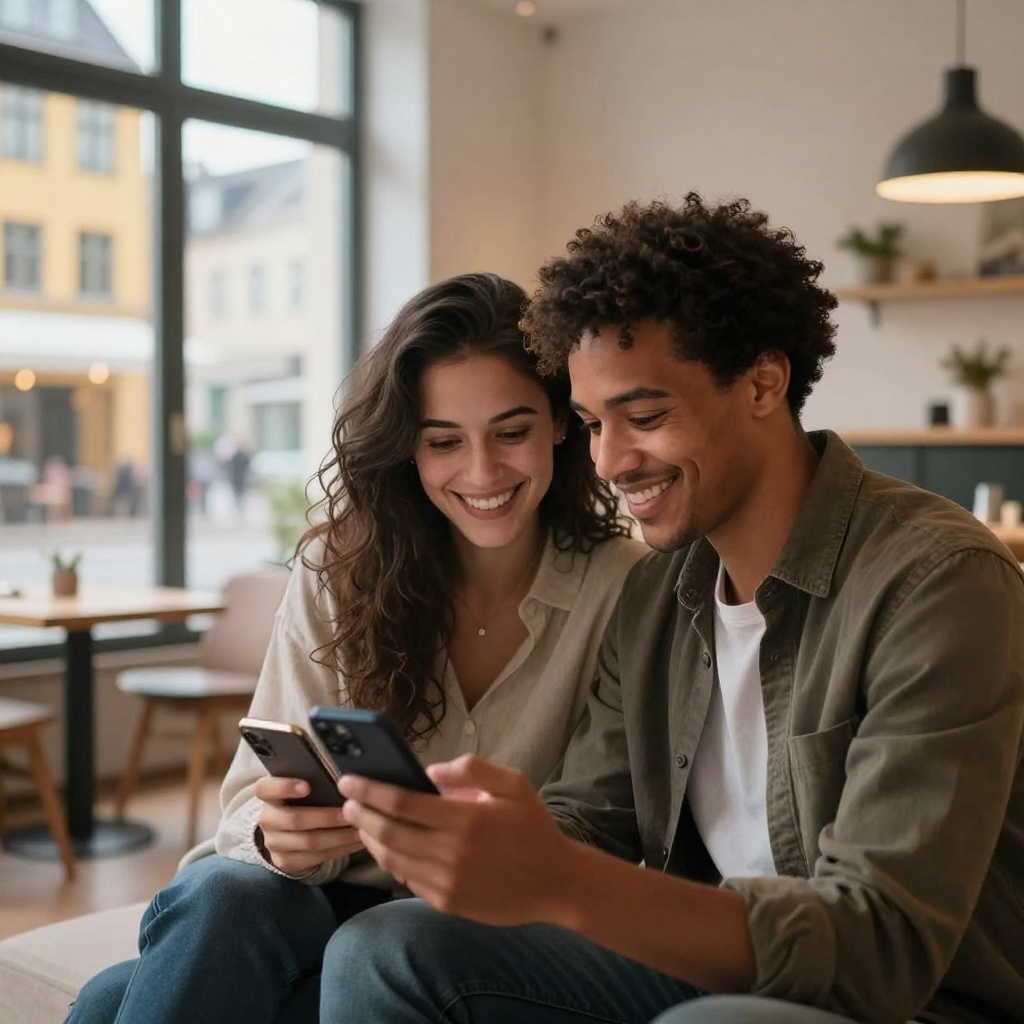 Frases de Mensajería en Danés para Parejas: Amor Hygge