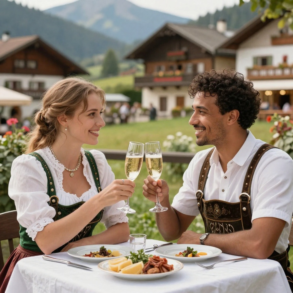 Urări de Aniversare în Germană: Mesaje Romantice pentru Partener