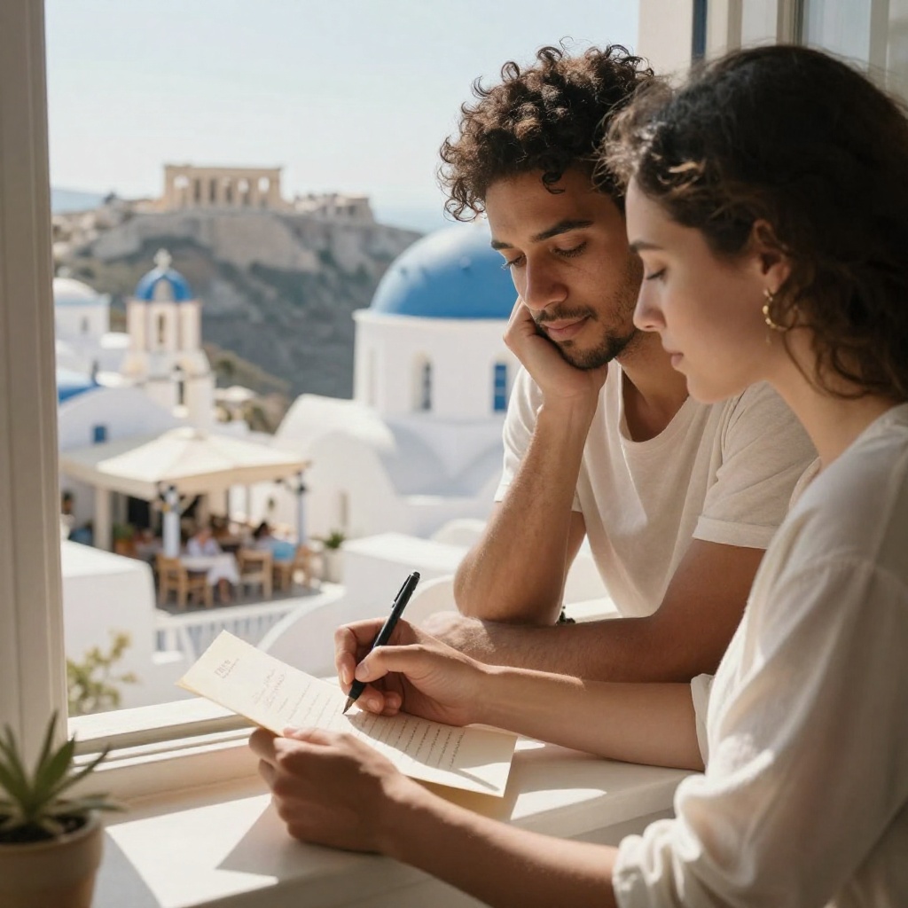 Cómo Escribir Cartas de Amor en Griego: La Ερωτική Επιστολή