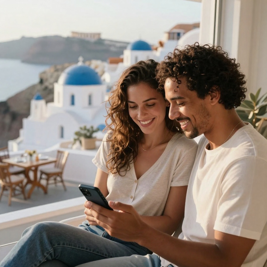 Frases de Mensajería en Griego para Parejas: Amor Mediterráneo