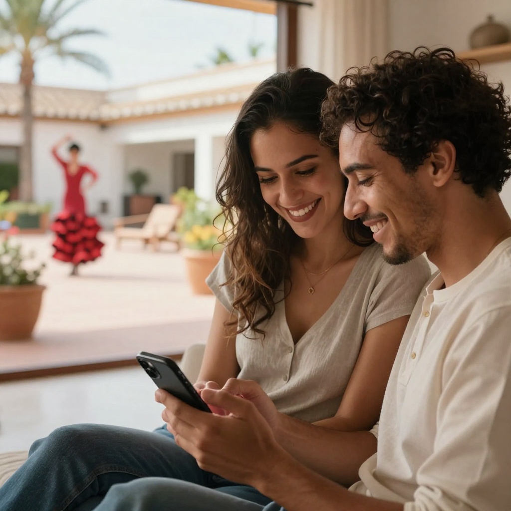 Spanske sms- og chatbeskeder til par