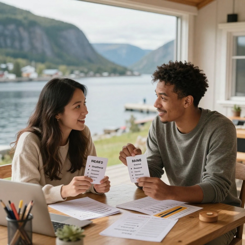 Vocabulario de Bebés y Embarazo en Noruego para Parejas