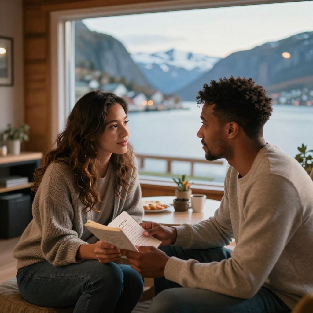 Felicitaciones de Cumpleaños en Noruego para Tu Pareja