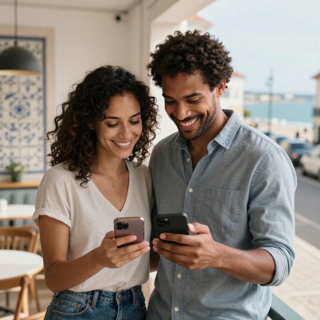 Portugisiske sms- og chatbeskeder til par