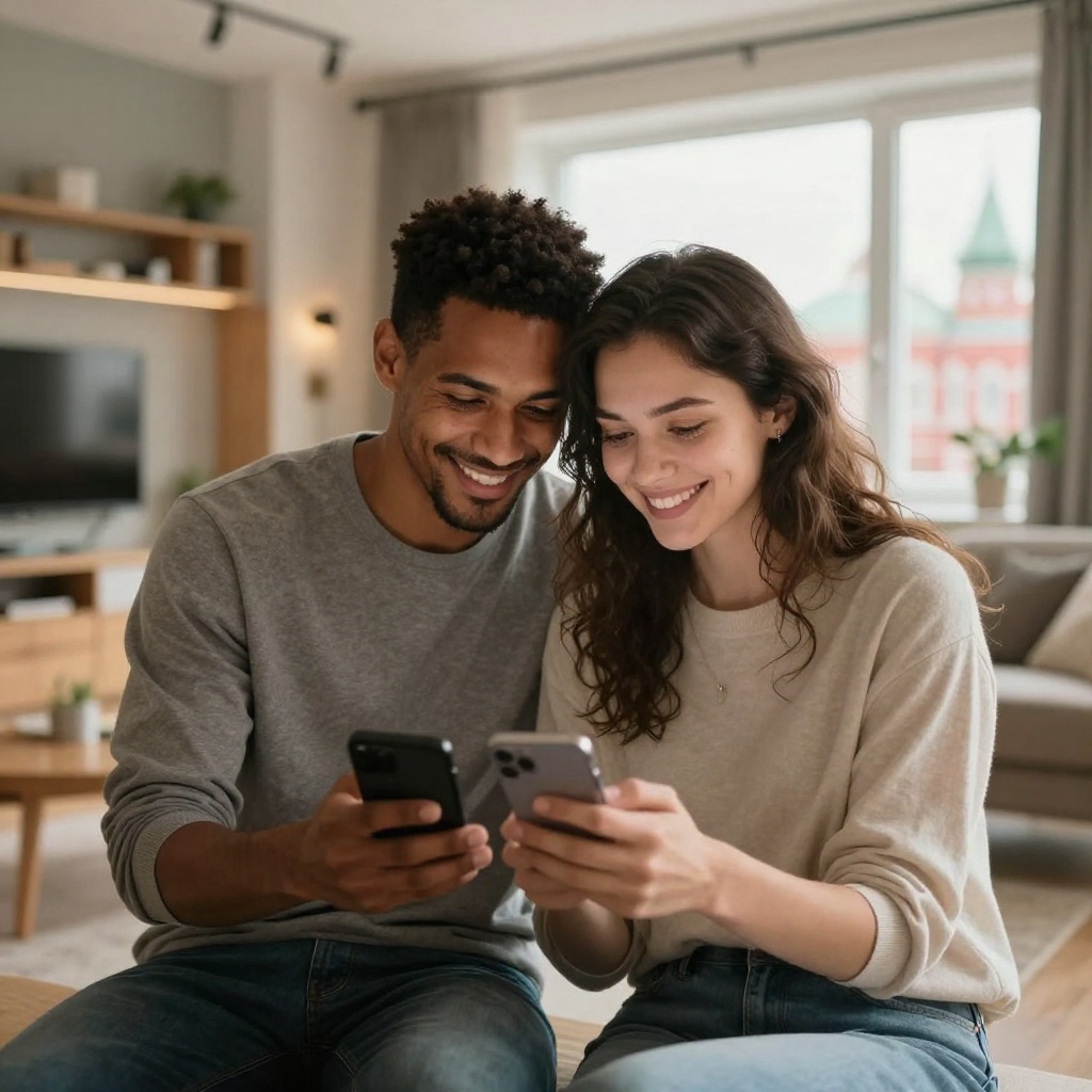 Russiske SMS- og chattefraser for par