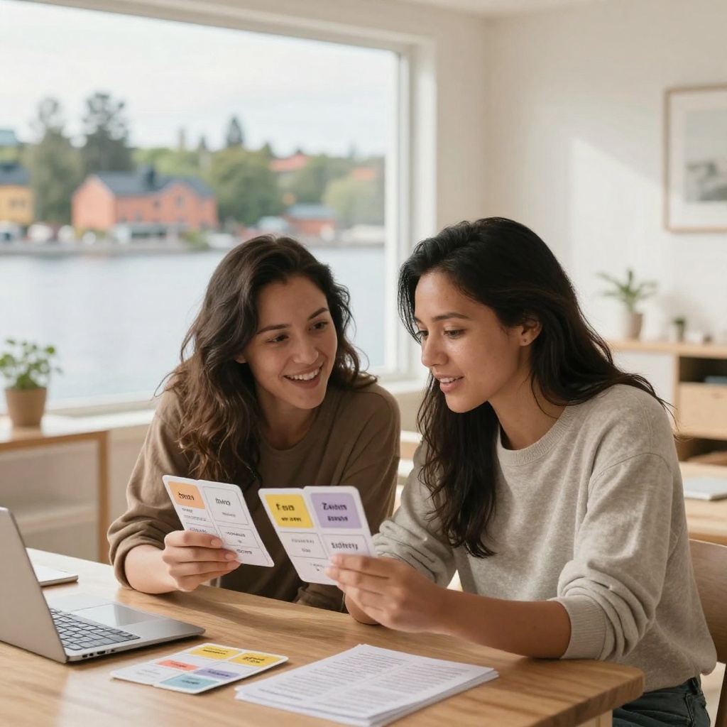 Vocabulario de Bebés y Embarazo en Sueco para Parejas
