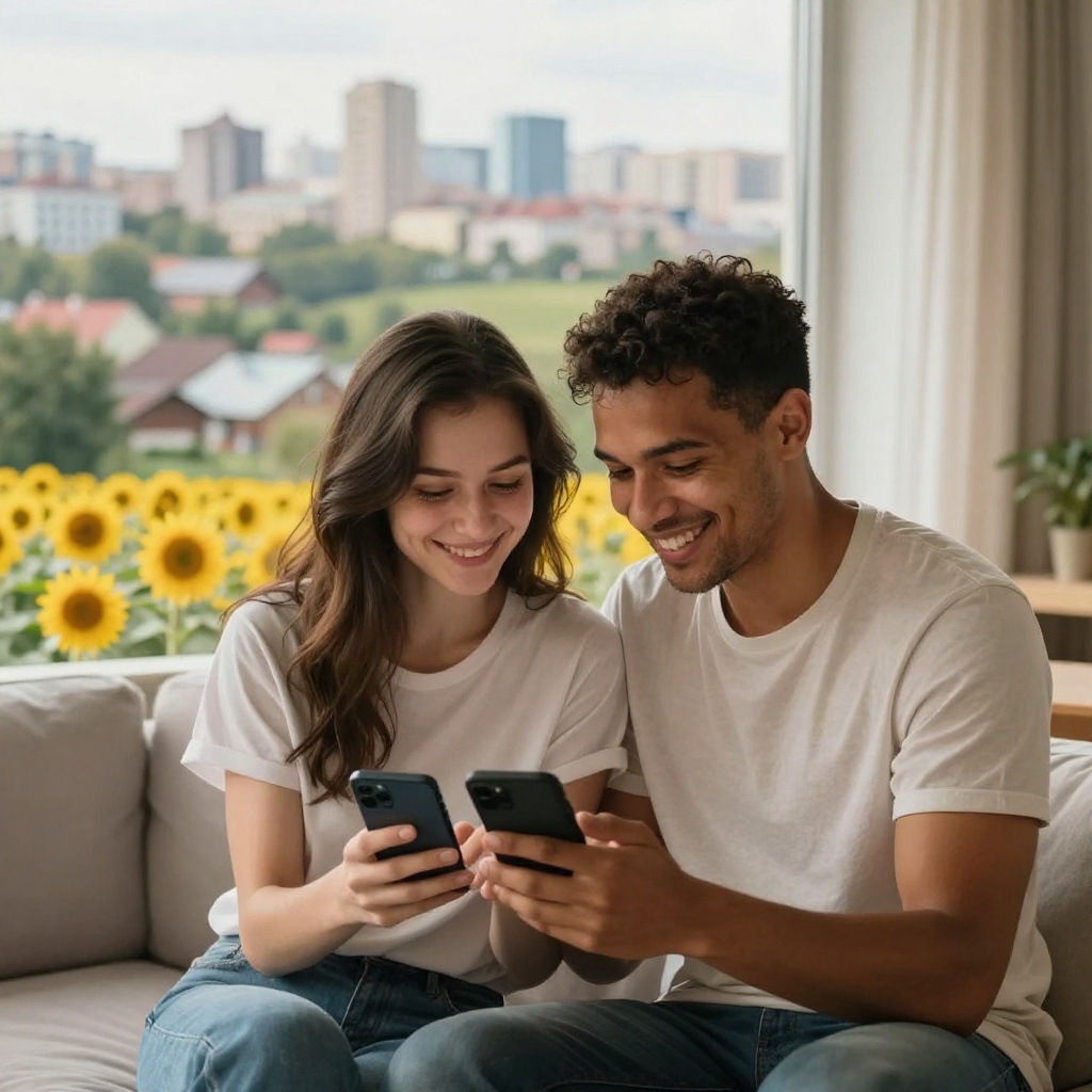 Ukraińskie zwroty do pisania wiadomości dla par