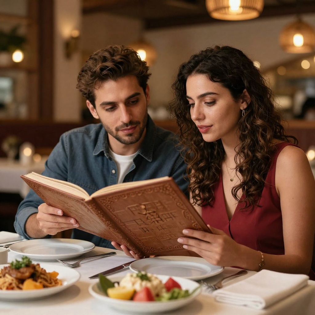 Vocabulario de Restaurante en Turco para Cenar Fuera