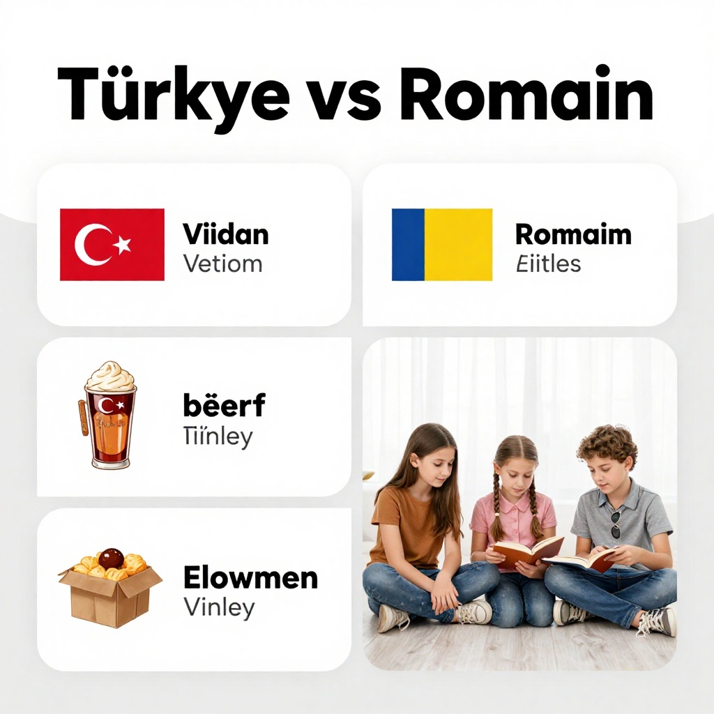Turca vs. Româna: Diferențele Cheie