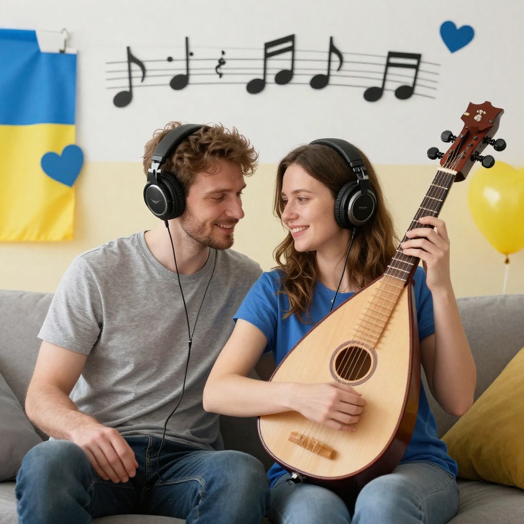Apprendre l'ukrainien avec des chansons d'amour