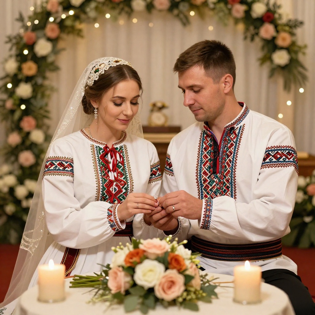 Tradiciones de Boda Ucranianas: Vocabulario Esencial